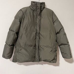 Jenni Kayne Sage Green Puffer Jacket